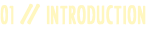01 // INTRODUCTION